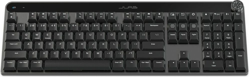 JLAB EPIC MECHANCIAL ADVANCED MULTI-DEVICE WIRELESS KEYBOARD in BLACK  - ONLINE ONLY