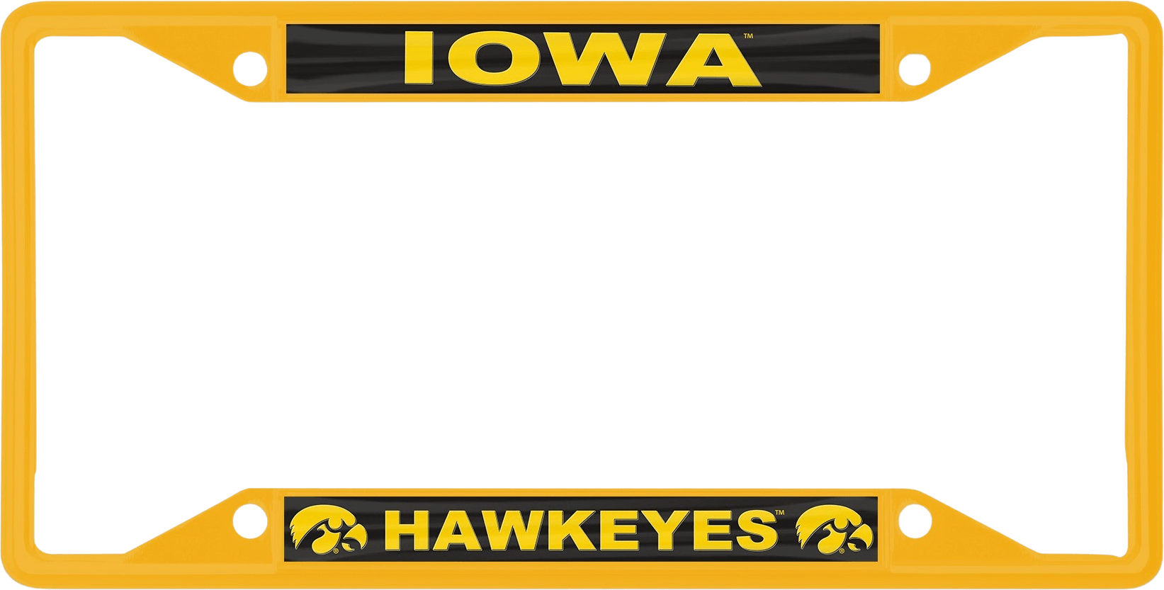 University of Iowa Hawkeyes License Plate Frame