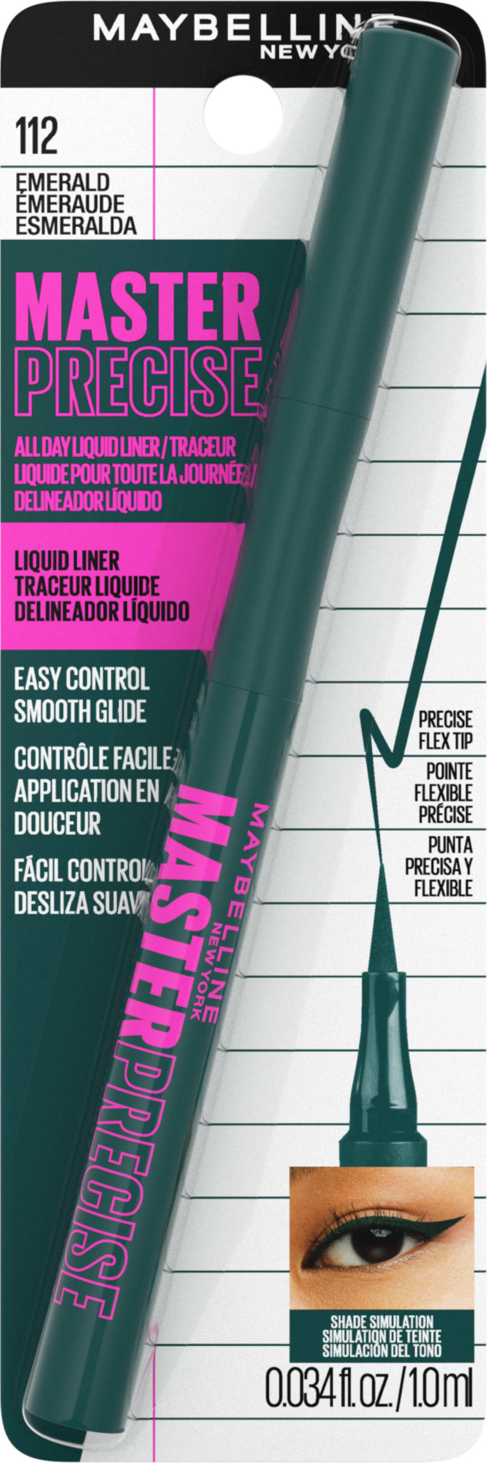 MAYBELLINE MST PRECISE LIQ EYELNR EMERALD