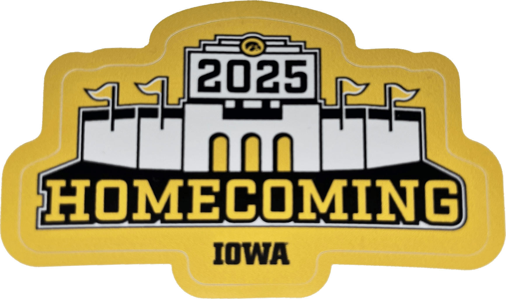 University of Iowa 2025 Homecoming Sticker
