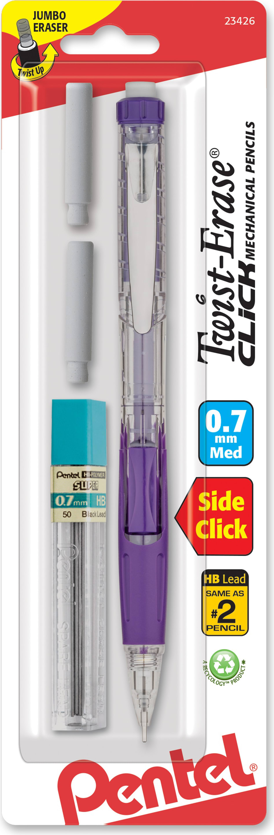 TWIST MECH .7M 1PK LEAD 2ERASE