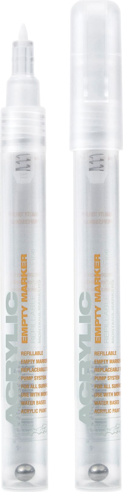 ACRYLIC EMPTY MARKER EXTRA FINE .7MM