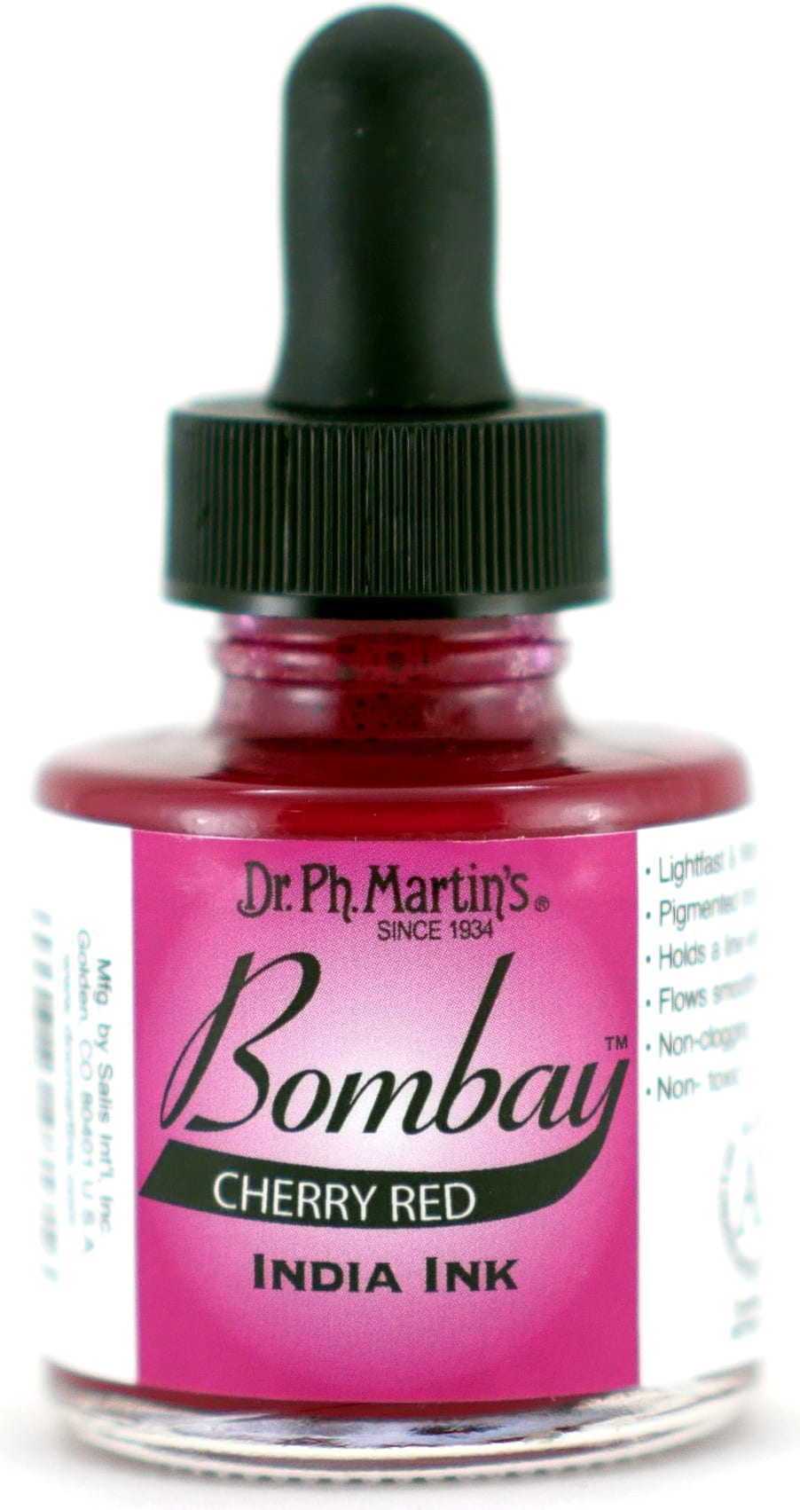 Bombay India Ink 1Oz Cherry Red