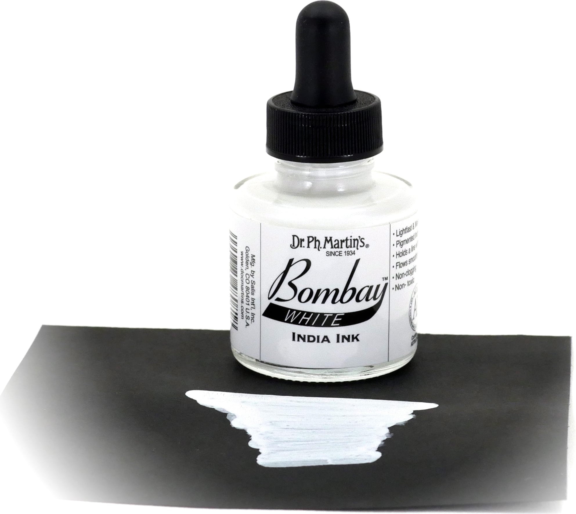 BOMBAY INDIA INK WHITE 1OZ