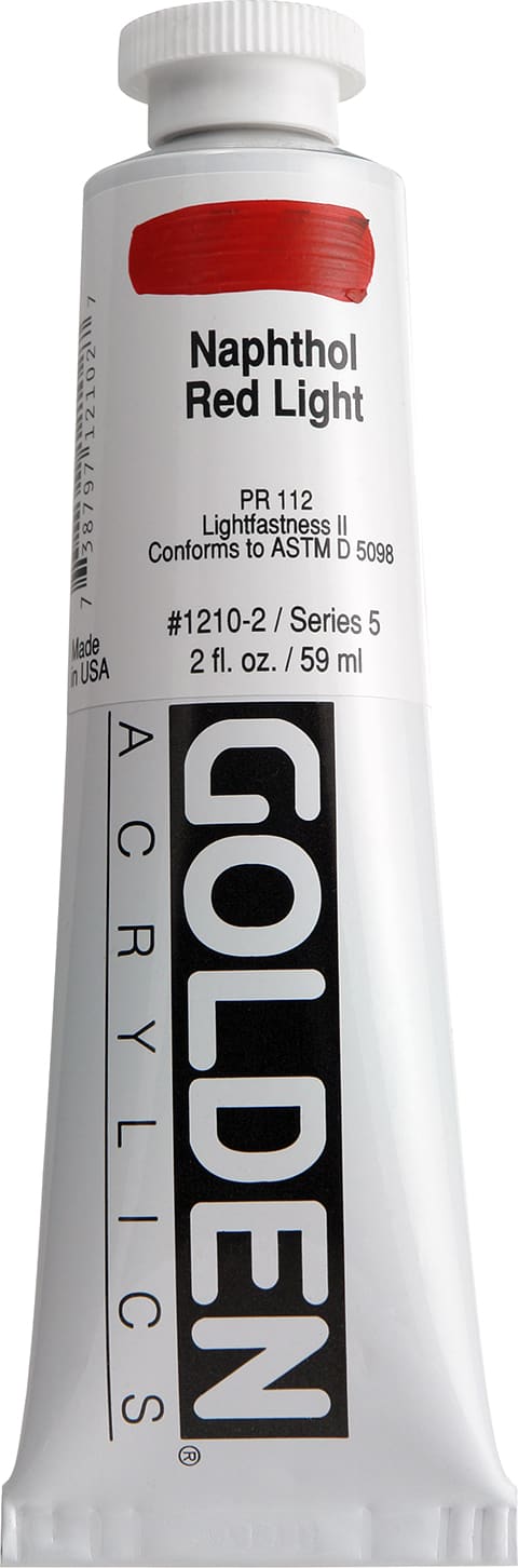 HB 2OZ NAPT RED LT ACRYLIC