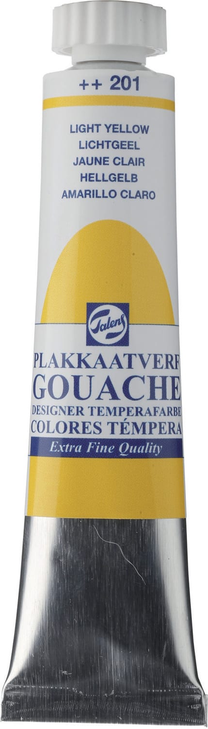 GOUACHE 20ML LIGHT YELLOW