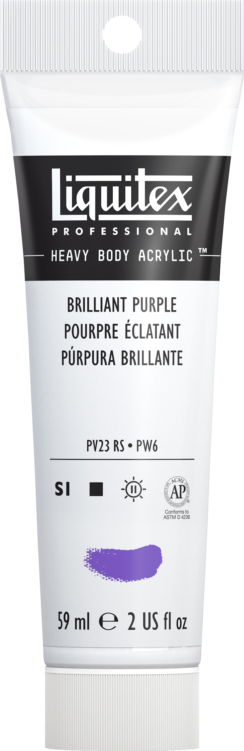 Heavy Body Acrylic 2oz Brilliant Purple