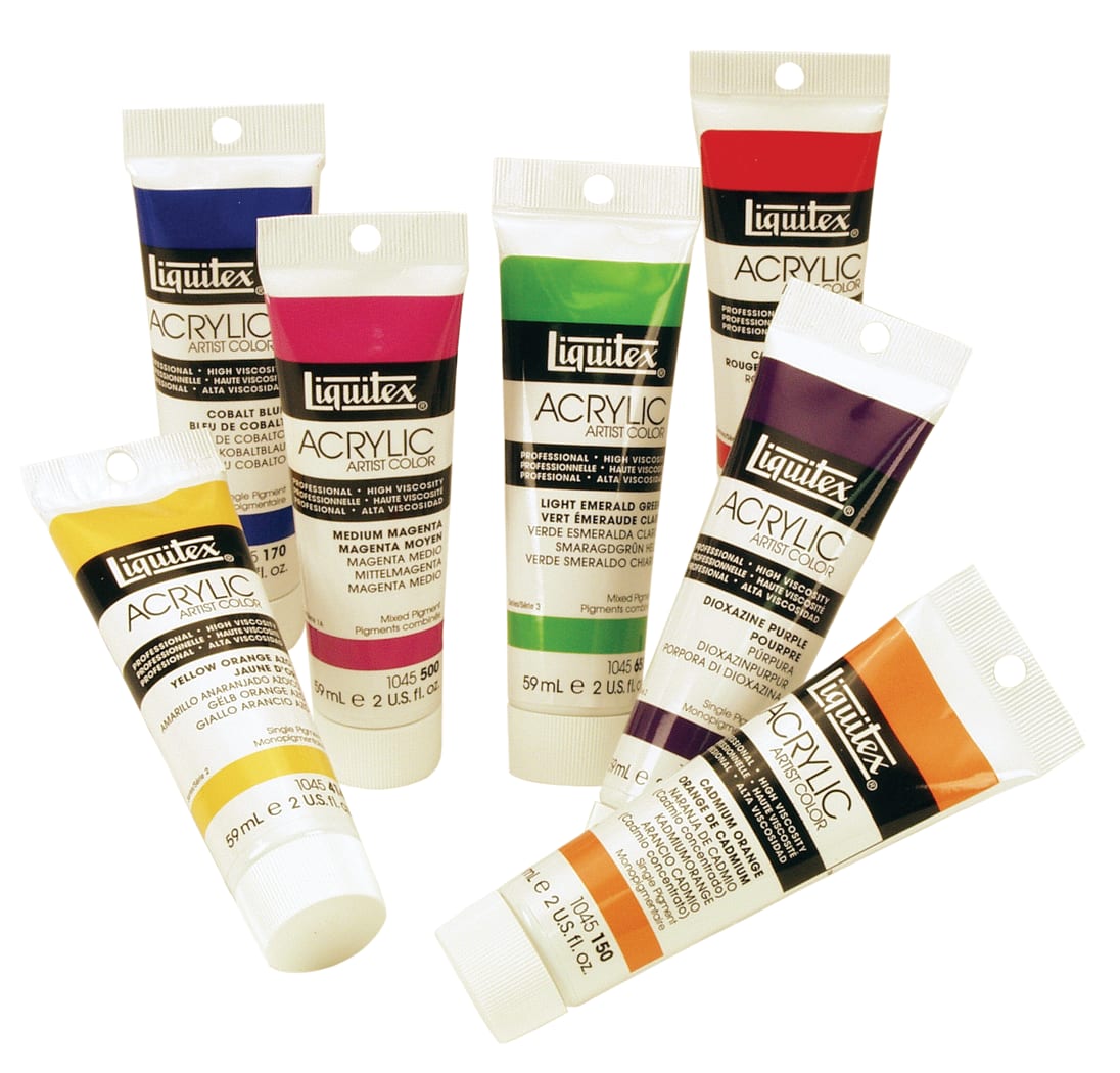 Heavy Body Acrylic 2 Oz Tube Dioxazine Purple
