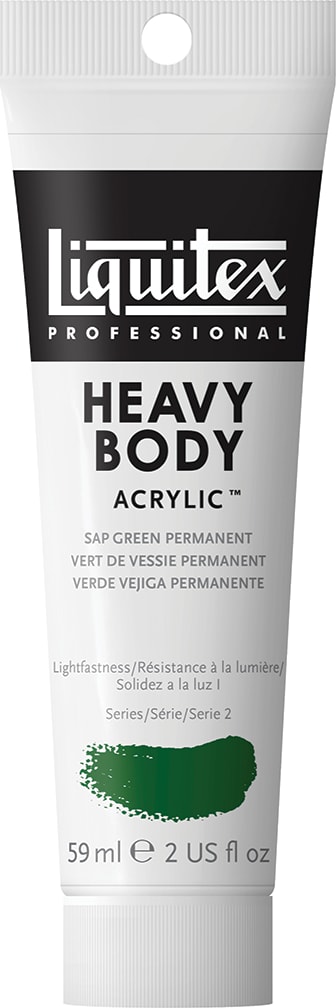 Heavy Body Acrylic 2oz Sap Green Permanent
