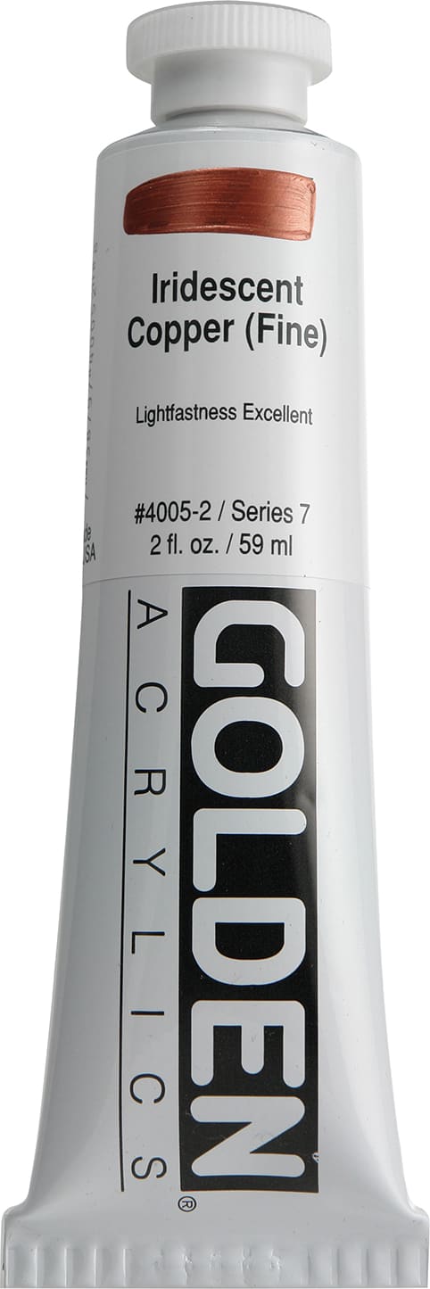 Iridescent Acrylic Copper 2 oz