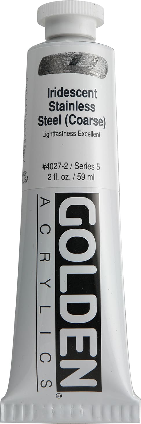 Iridescent Acrylic Stainless Steel Coarse 2 oz