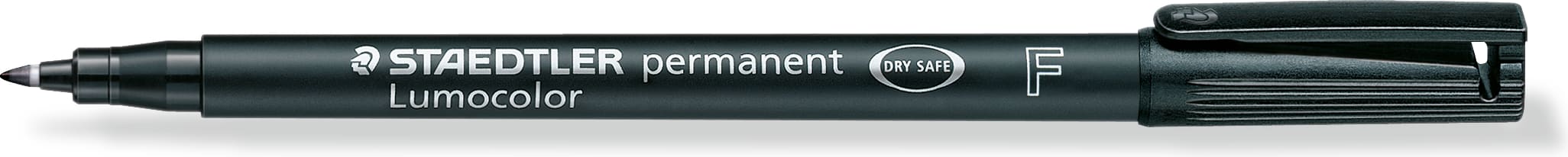 LUMO AV MARKER FINE PERMANENT BLACK