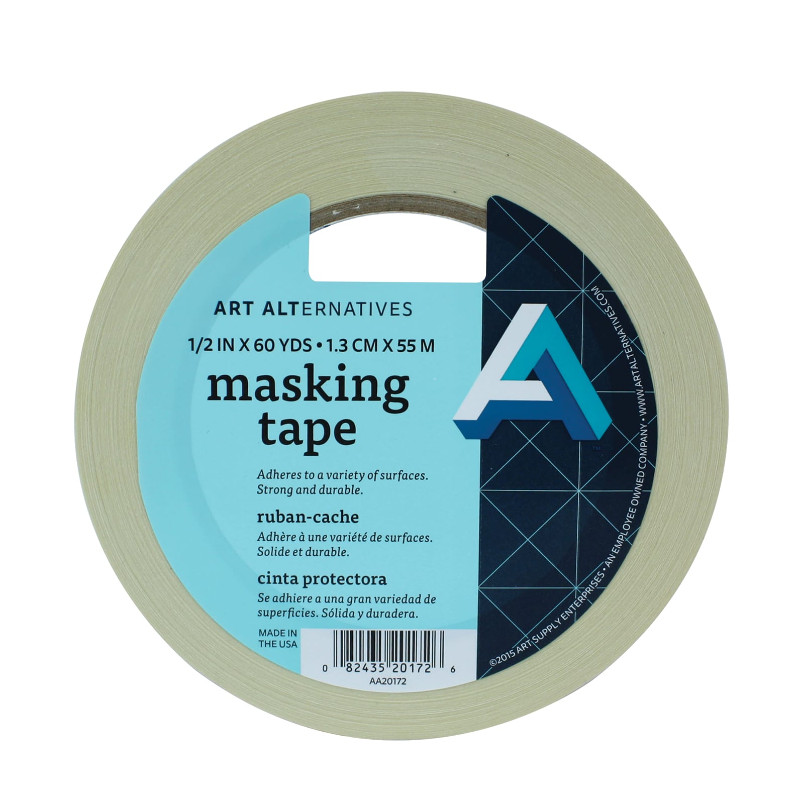 TAPE MASKING 1/2INX60Y