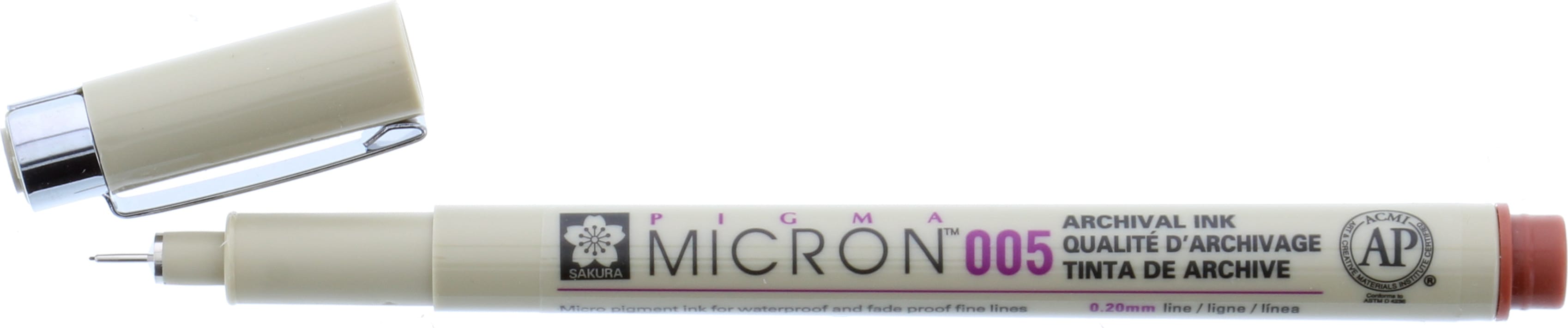 MICRON PEN .20MM BROWN