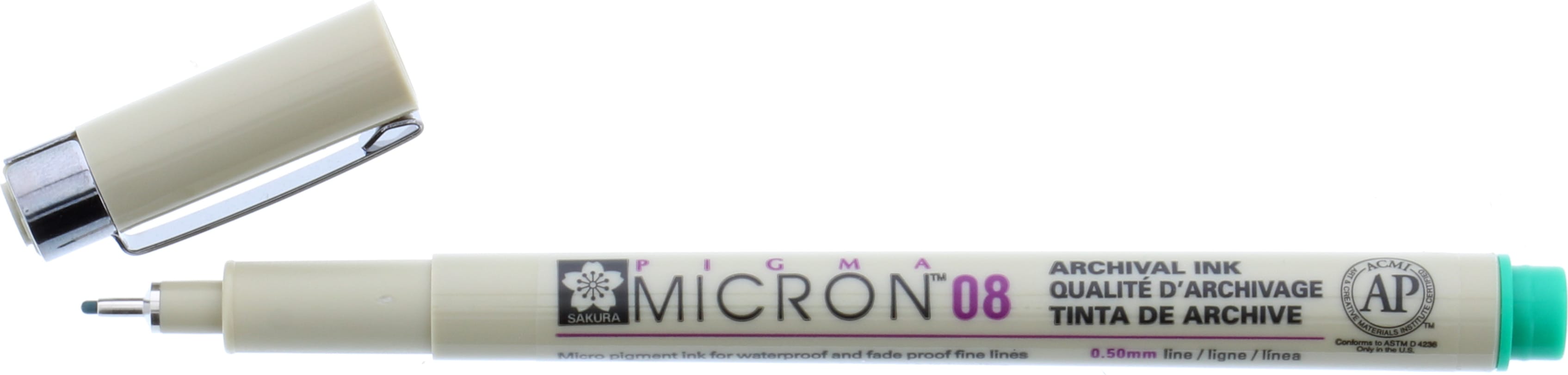 MICRON PEN .50MM GREEN