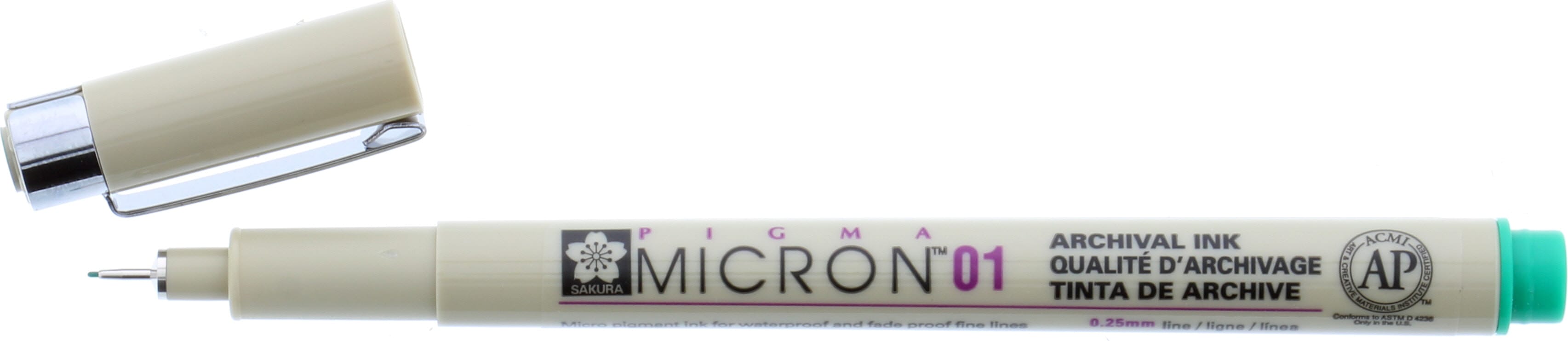 MICRON PEN .25MM GREEN