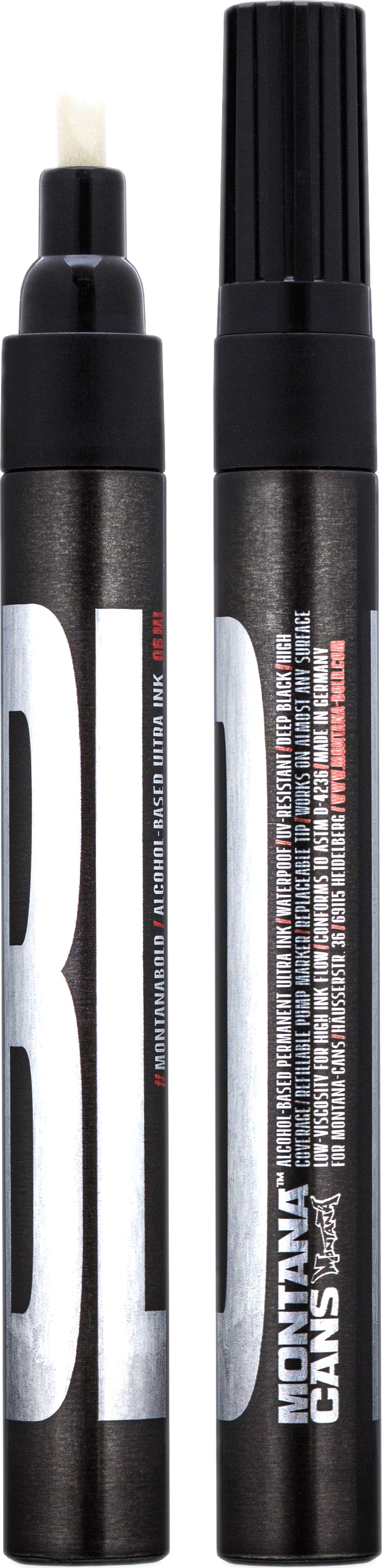 MONTANA BOLD MARKER 3MM BLACK