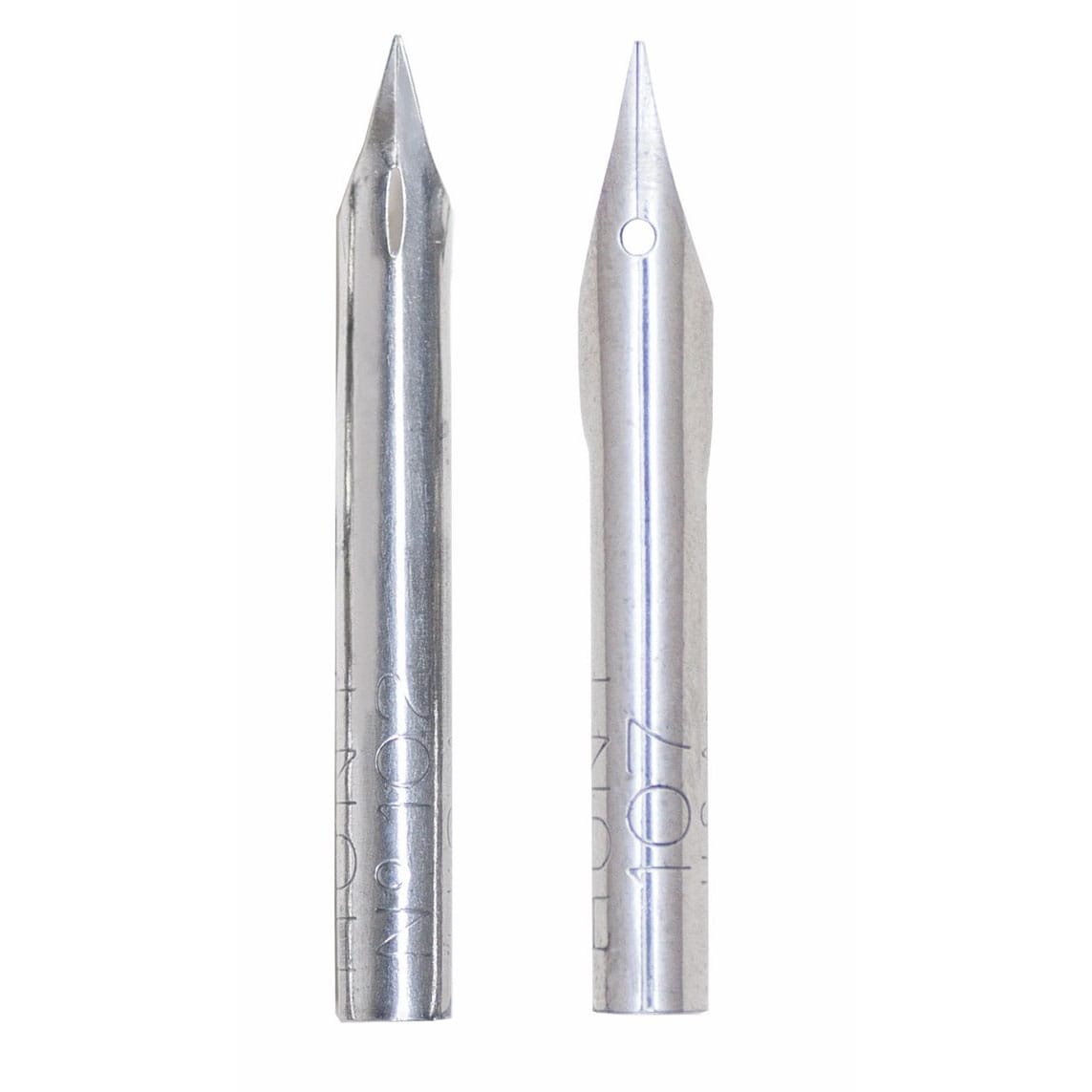 NIB PEN POINT FLEX NUMBERS 102 AND 107 2-PACK CARDED
