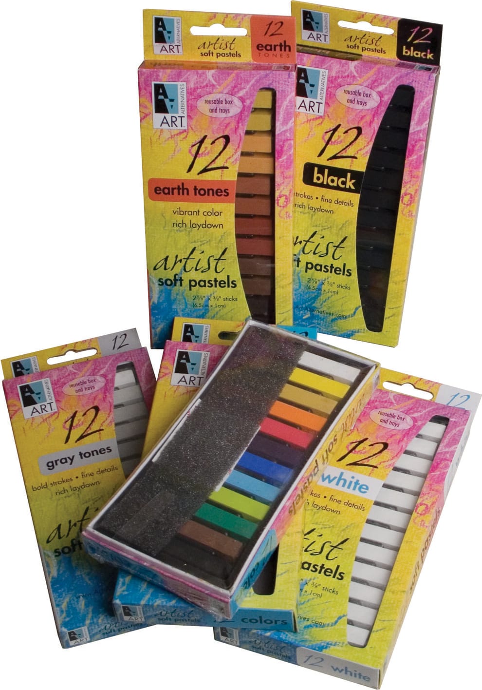 Pastels Earth Tone 12/Set