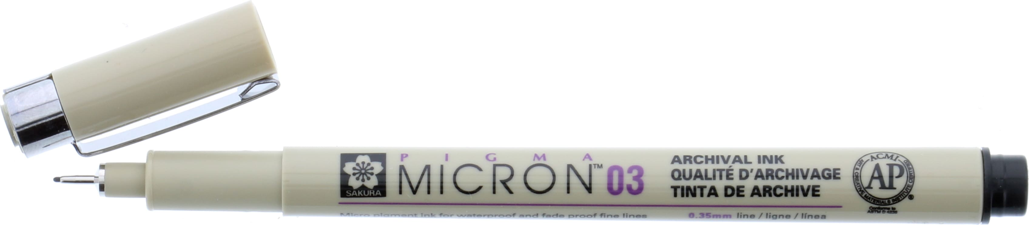 MICRON PEN .35MM BLACK