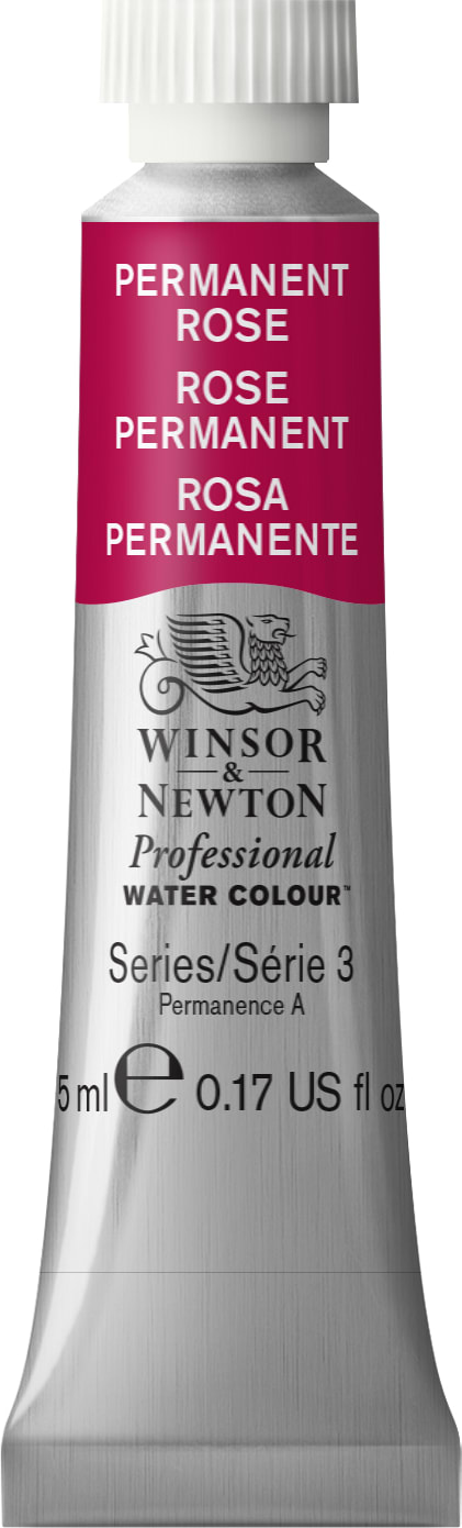 Professional Watercolor 5mL Permanent Rose