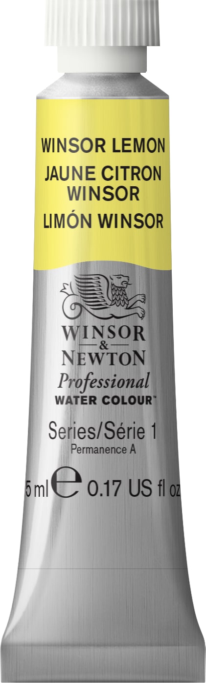 Professional Watercolor 5mL Winsor Lemon
