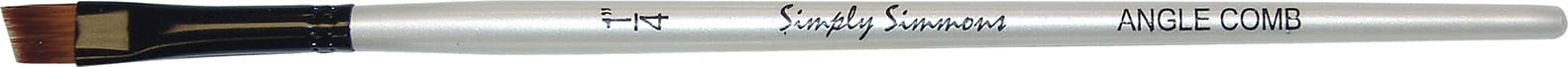 SIMPLY SIMMONS BRUSH ANGLE COMB 1/4