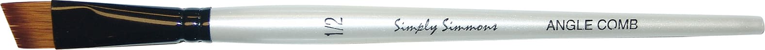 SIMPLY SIMMONS BRUSH ANGLE COMB 1/2