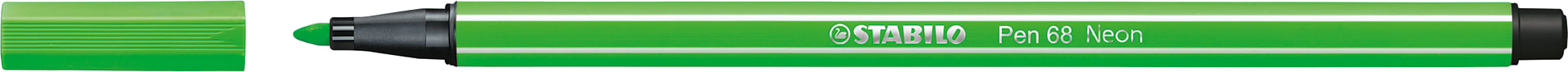 STABILO PEN 68 FLUORESCENT GREEN