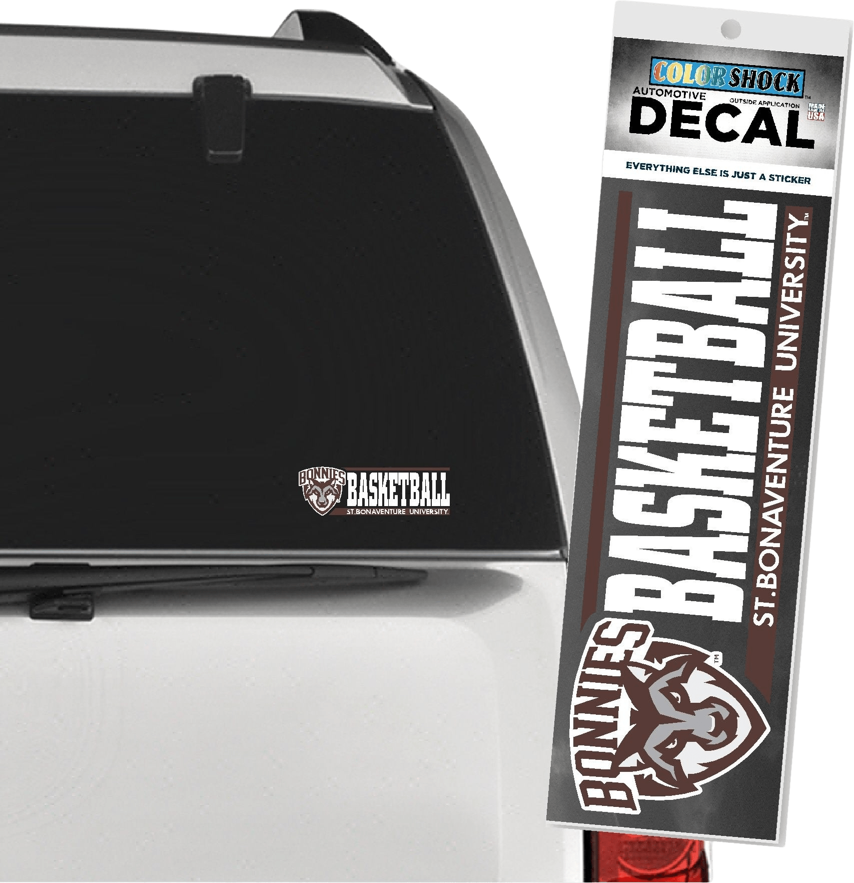 St. Bonaventure University Bonnies Basketball Decal