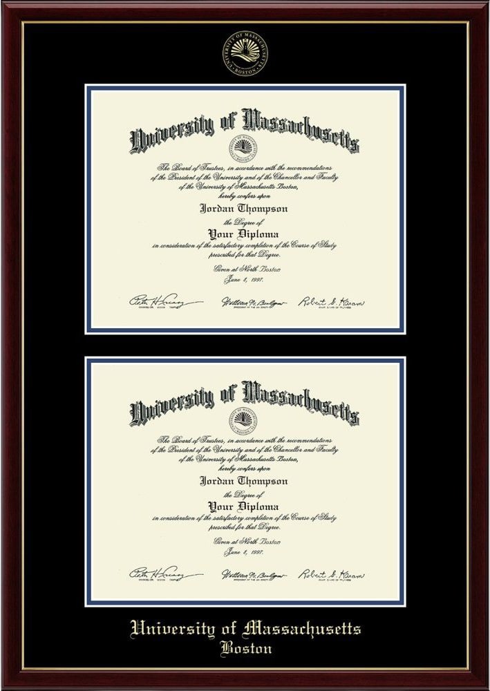Church Hill Classics Double Document, 8.5x11, Bachelors, Masters, PhD Diploma Frame