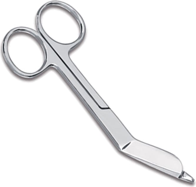 4.5IN BANDAGE SCISSOR IN SLIDE PACK