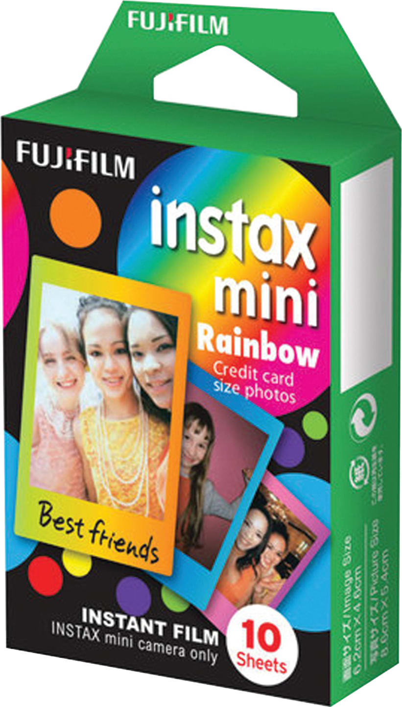 Fuji Instax Mini Rainbow Instant Film - 10 sheet - ONLINE ONLY