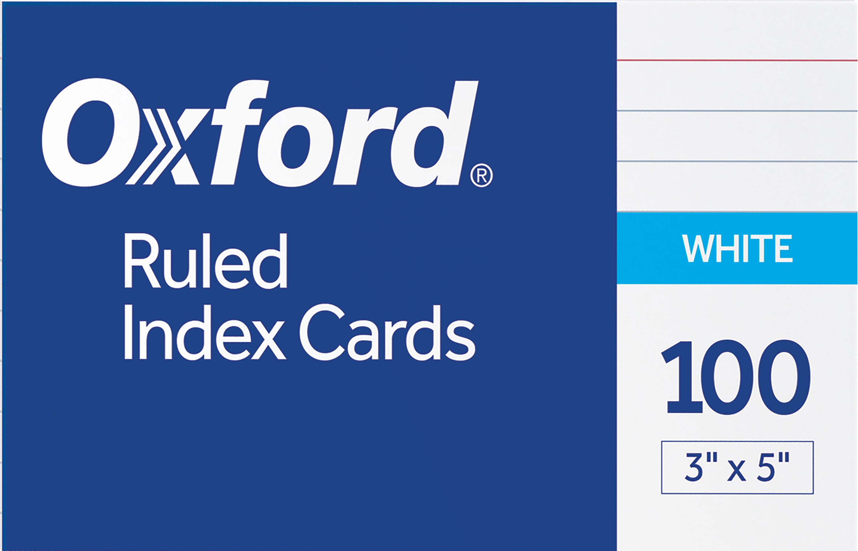 INDEXCARD 3x5 100CT RULED - New (SKU: 737617)