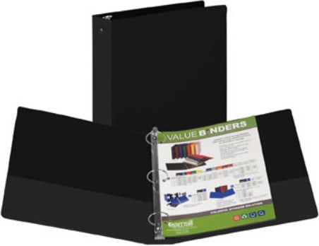 BINDER 1.5" BLACK - New (SKU: 955679)