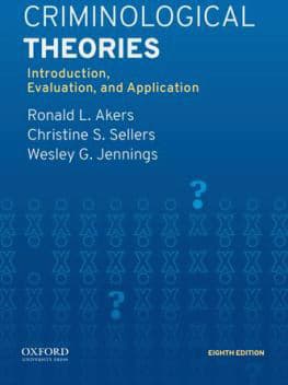 Criminological Theories