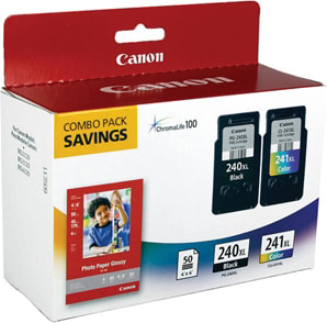 CANON PG240XL/CL-241XL BLACK COLOR