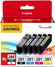 Canon PGI-280 XL/CLI-281 5 Color Pack