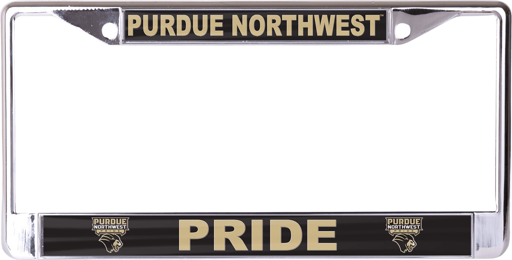 Purdue University Northwest Pride License Plate Frame