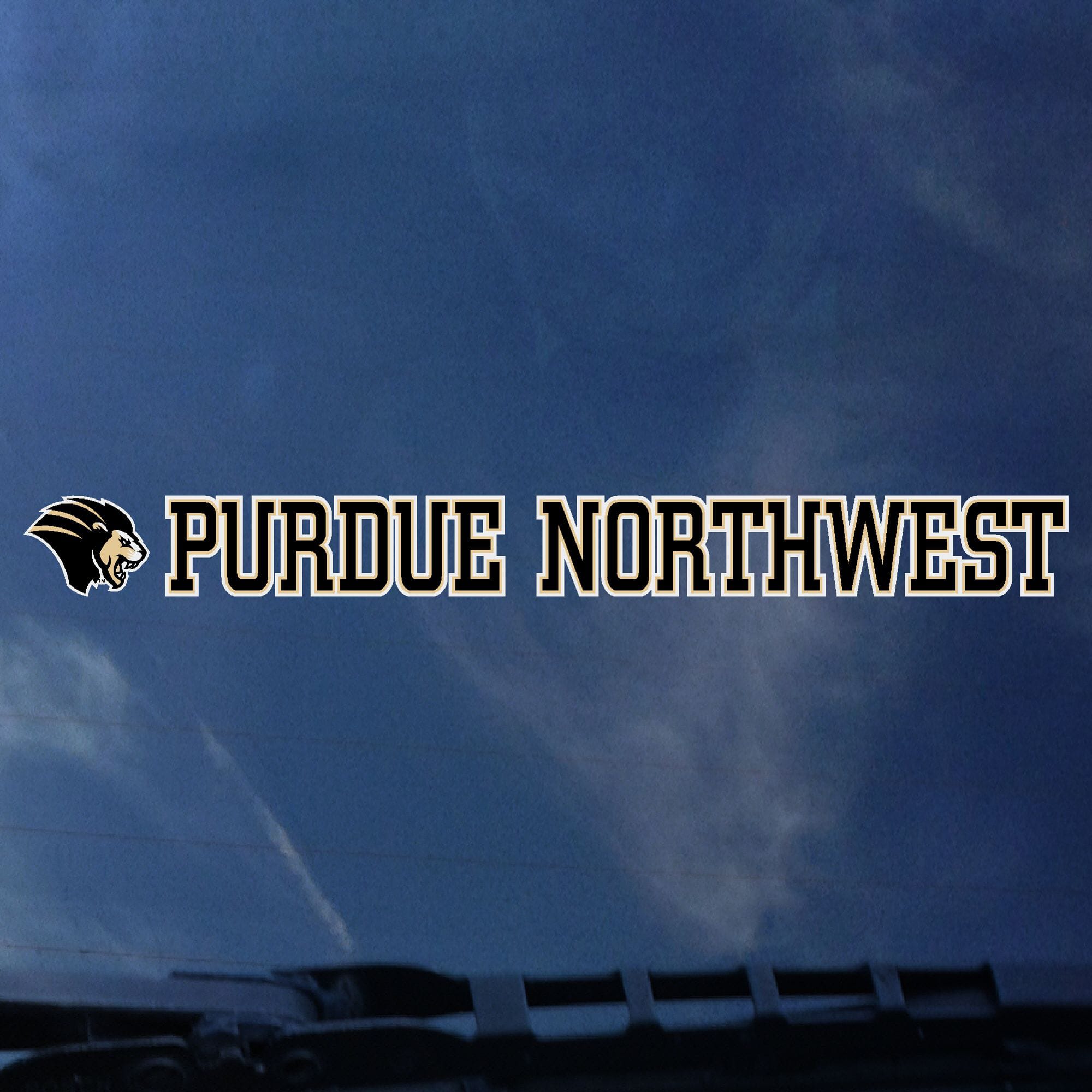 Purdue University Northwest Pride Strip Decal