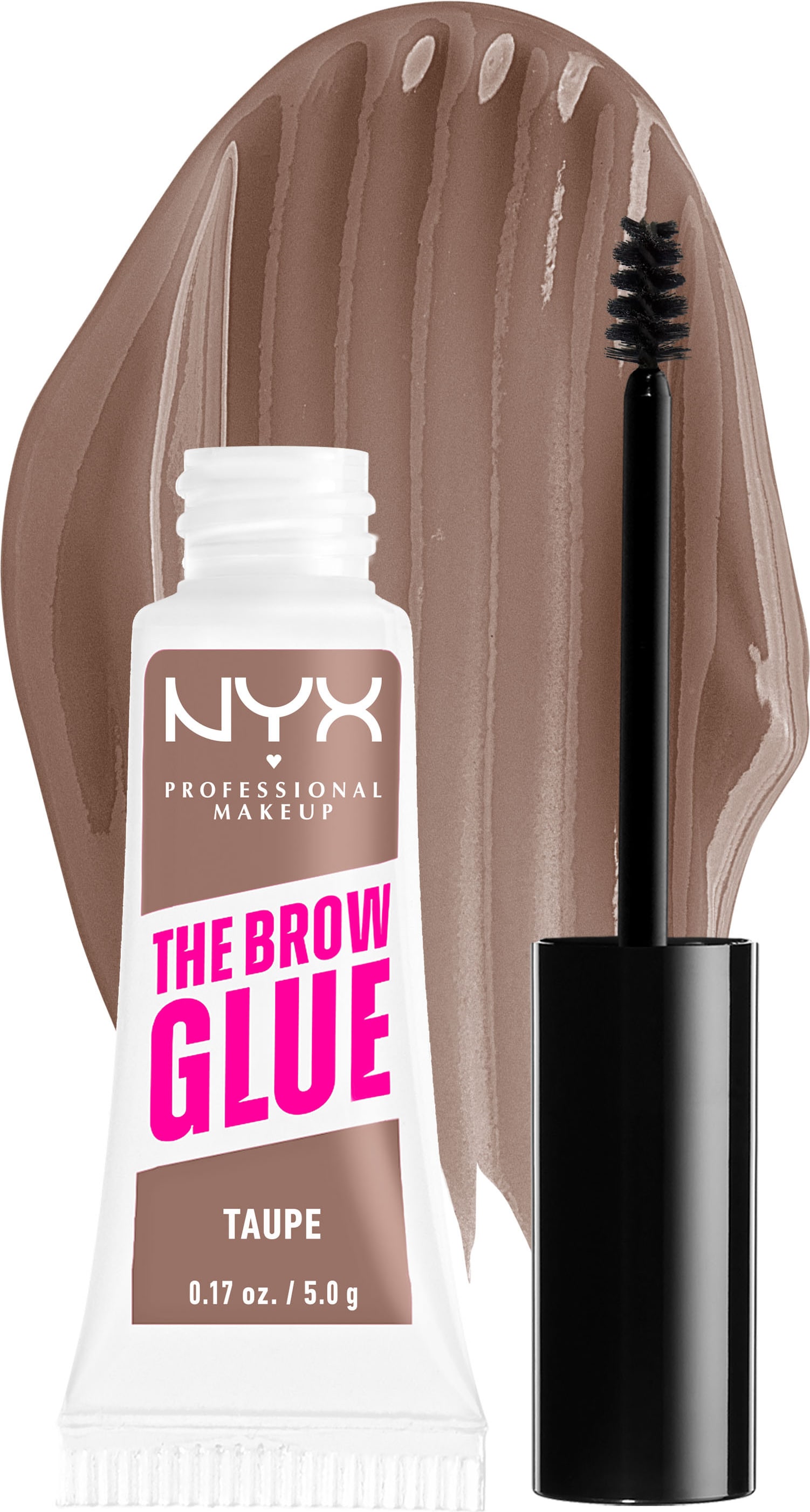 NYX BROW GLUE INST STYLR TAUPE