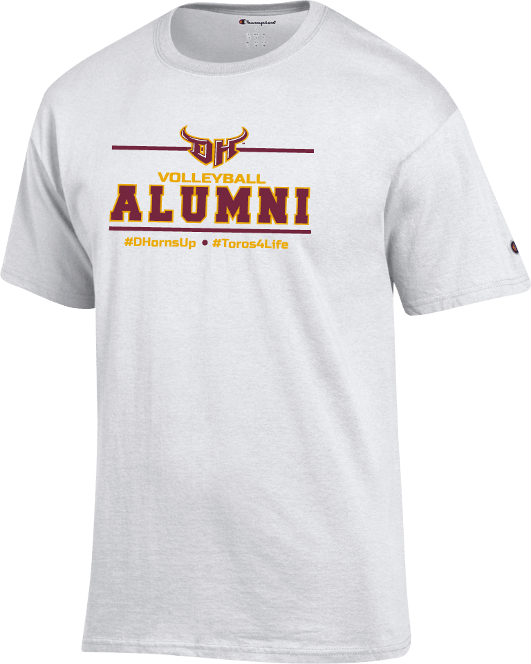Cal State Domiguez Hills Champion T Shirt Volleyball Alumni - ONLINE ONLY