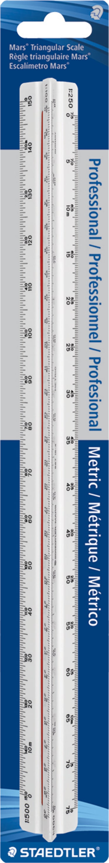 SCALE TRIANGULAR 300MM ARCH BK