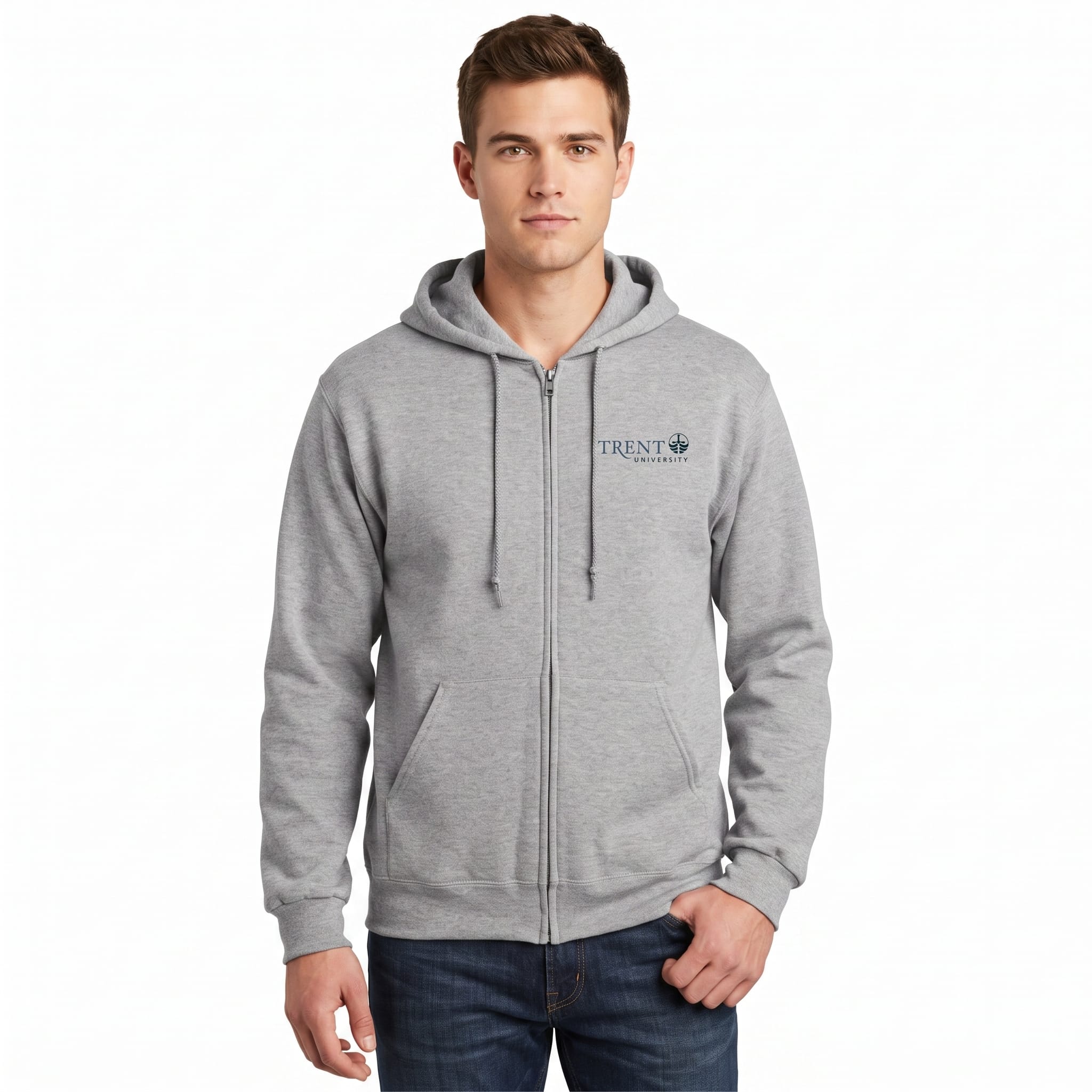 Trent University Full-Zip Hooded Sweatshirt