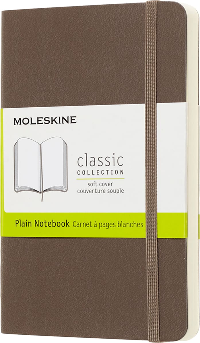 NOTEBK PLAIN SOFT POCKET JOURN