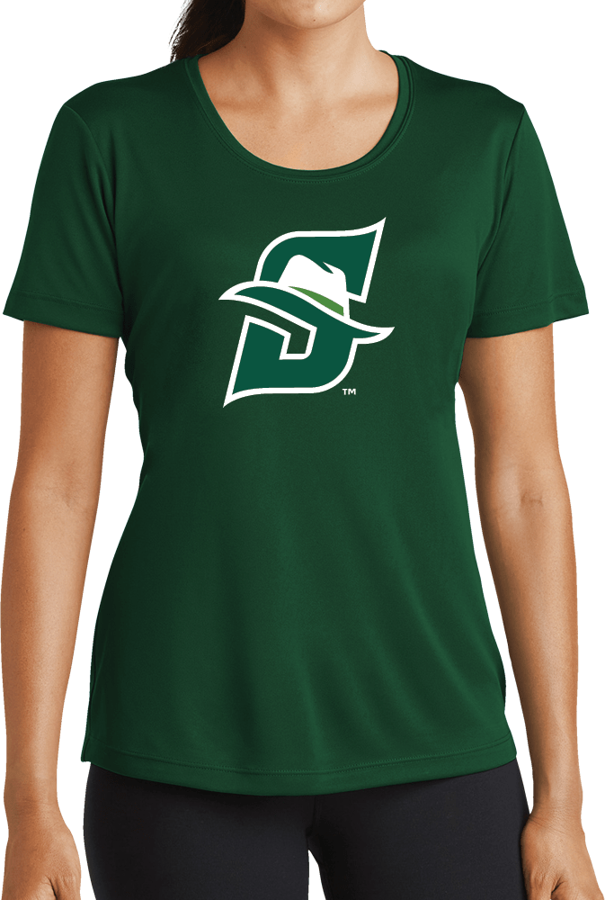 Stetson Ladies Performance Tee Primary logo - ONLINE ONLY