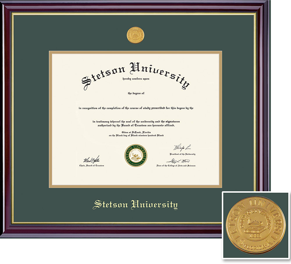 Stetson University 11'' x 14'' Windsor Diploma Frame