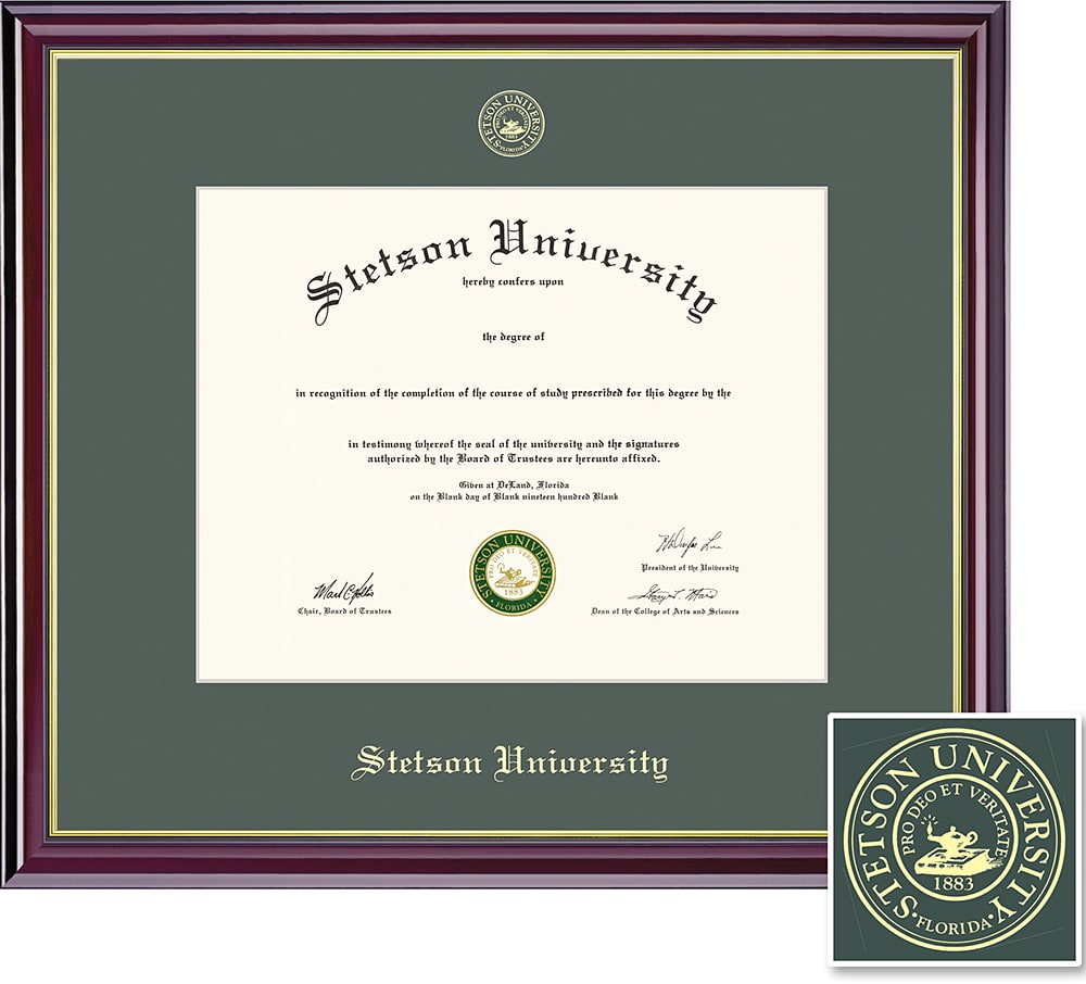 Stetson University 11'' x 14'' Windsor Diploma Frame