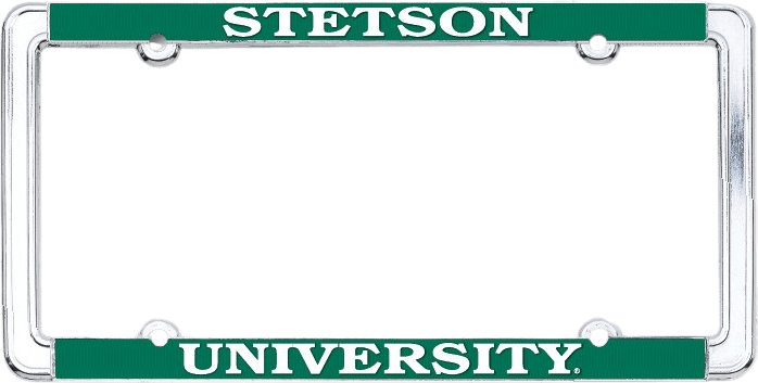 Stetson University Thin Rim License Plate Frame