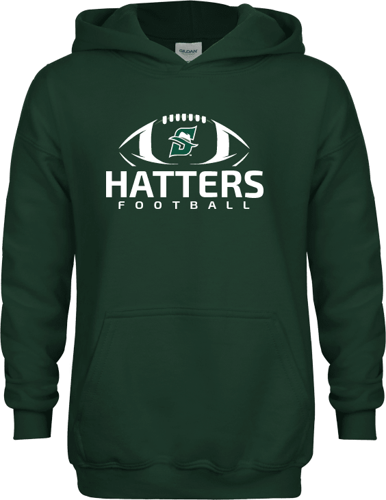 Stetson Youth Fleece Hoodie Football - ONLINE ONLY